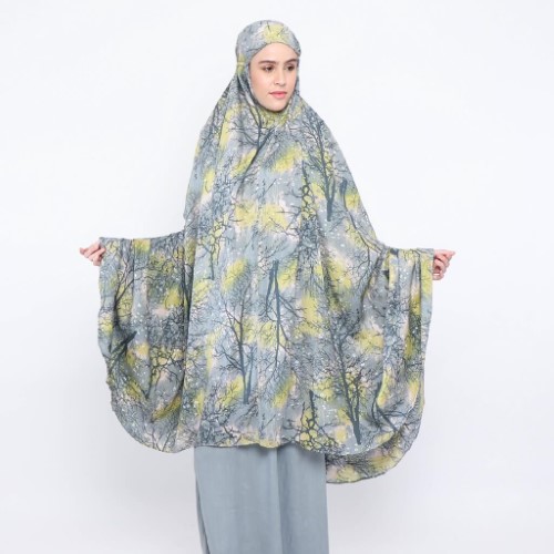 Mukena Tazbiya Akasia Spring Yellow